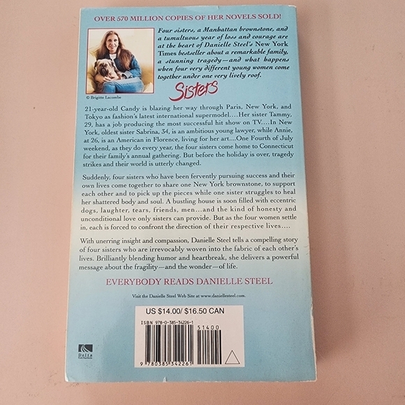 3 Danielle Steel Novels "Answered Prayers", "Going Home" and "Sisters" Paperback - Picture 10 of 10
